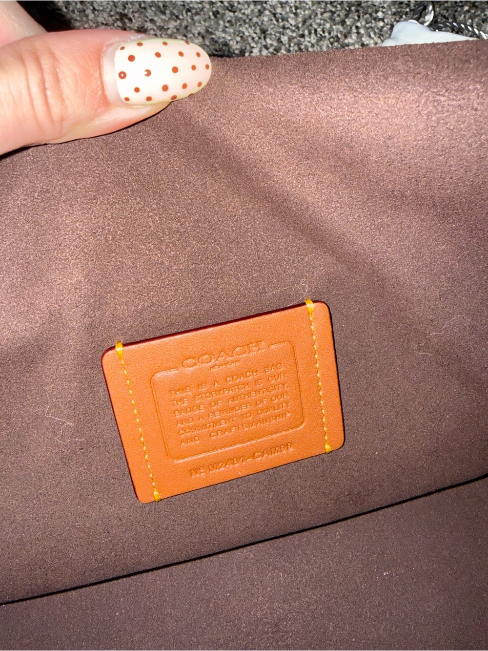 Coach Soft Tabby Shoulder Bag Brass/Maple - Picture 3 of 11